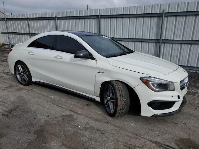 WDDSJ5CB3FN214384 - 2015 MERCEDES-BENZ CLA 45 AMG WHITE photo 4