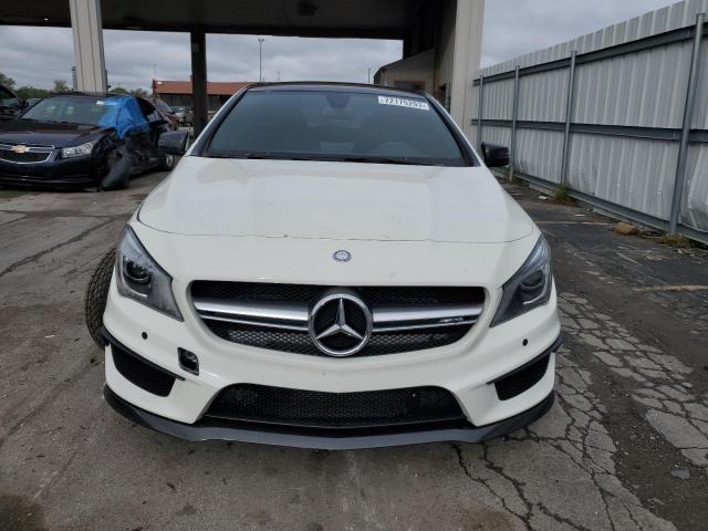 WDDSJ5CB3FN214384 - 2015 MERCEDES-BENZ CLA 45 AMG WHITE photo 5