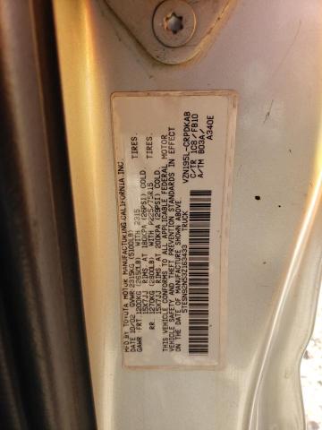 5TESN92N53Z163433 - 2003 TOYOTA TACOMA XTRACAB PRERUNNER ვერცხლისფერი ფოტო 12