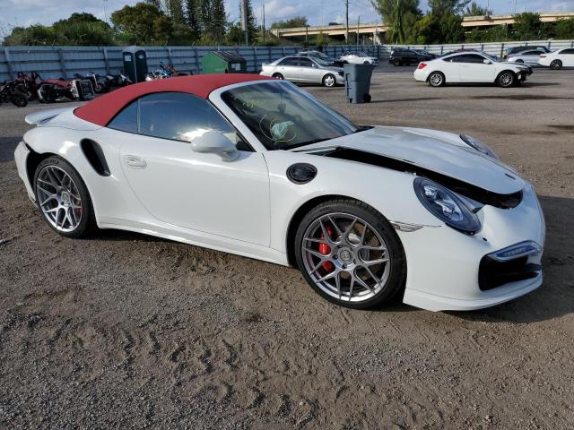 WP0CD2A92ES173573 - 2014 PORSCHE 911 TURBO CABRIOLET WHITE photo 4