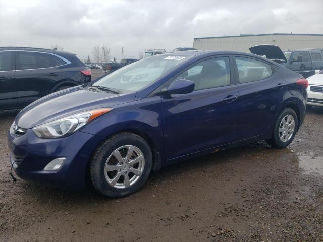 5NPDH4AE7BH004421 - 2011 HYUNDAI ELANTRA GLS BLUE photo 1