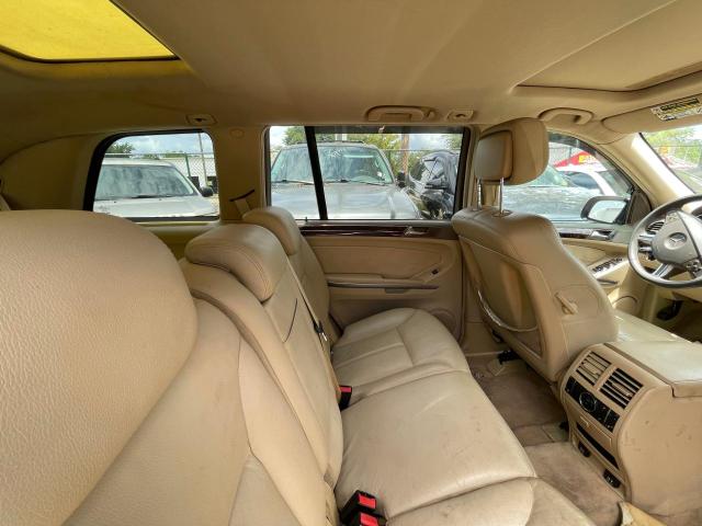 4JGBF71E77A124129 - 2007 MERCEDES-BENZ GL 450 4MATIC BLACK photo 6