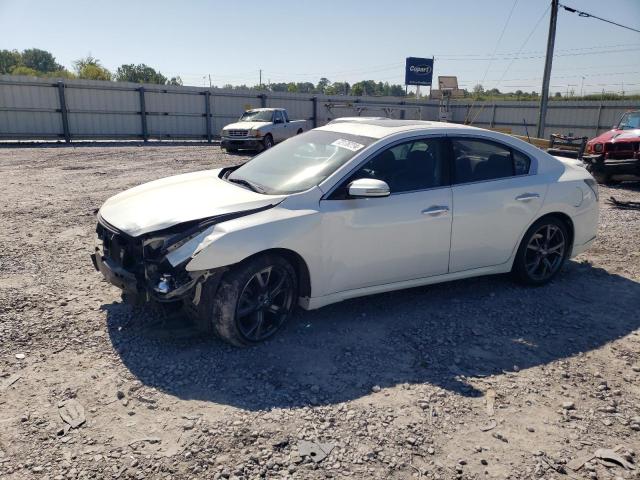 1N4AA5AP1DC812329 - 2013 NISSAN MAXIMA S WHITE photo 1