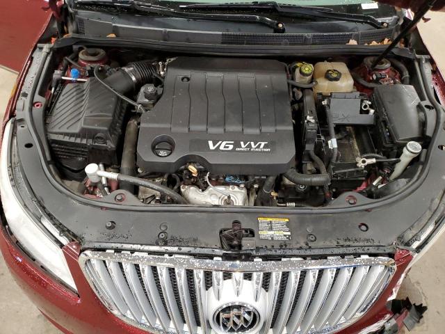 1G4GE5GD6BF194244 - 2011 BUICK LACROSSE CXS MAROON photo 11