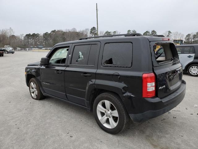 1C4NJRFB6ED810362 - 2014 JEEP PATRIOT LATITUDE BLACK photo 2