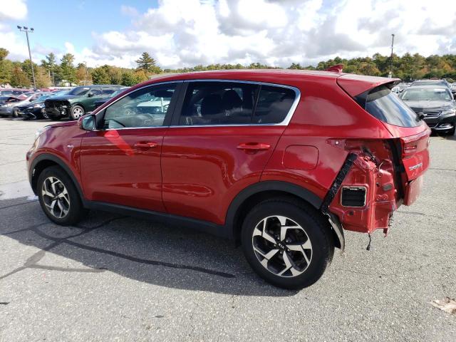 KNDPMCACXN7968117 - 2022 KIA SPORTAGE LX RED photo 2