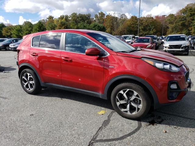 KNDPMCACXN7968117 - 2022 KIA SPORTAGE LX RED photo 4