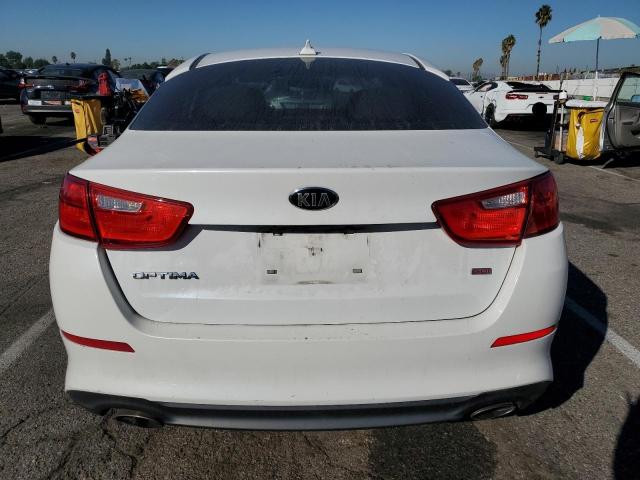 5XXGM4A74EG269002 - 2014 KIA OPTIMA LX WHITE photo 6