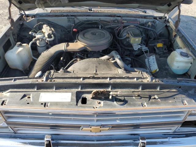 1GNEV16K8JF197267 - 1988 CHEVROLET SUBURBAN V10 GRAY photo 12