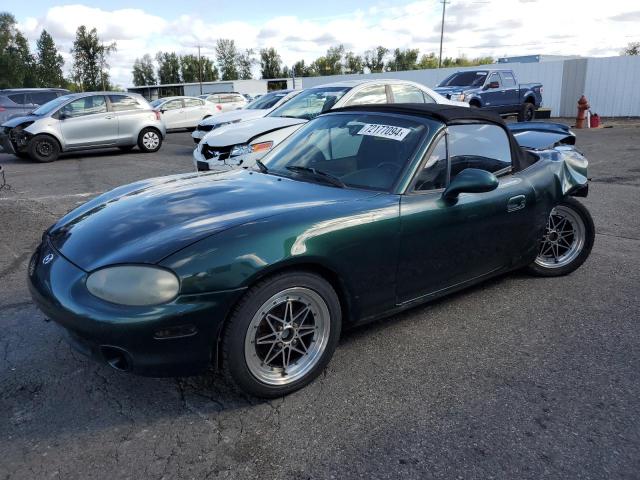 JM1NB3538Y0147151 - 2000 MAZDA MX-5 MIATA BASE GREEN photo 1