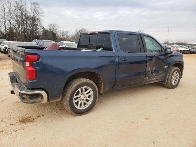 1GCUYDED4KZ121478 - 2019 CHEVROLET silverado K1500 LT BLUE photo 3