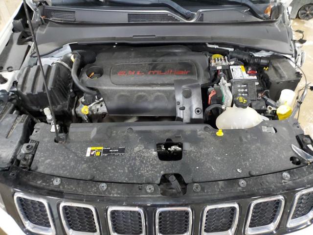 3C4NJDCBXJT492855 - 2018 JEEP COMPASS LIMITED WHITE photo 11