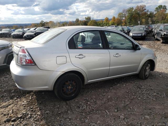 KL1TD5DE1BB162092 - 2011 CHEVROLET AVEO LS SILVER photo 3