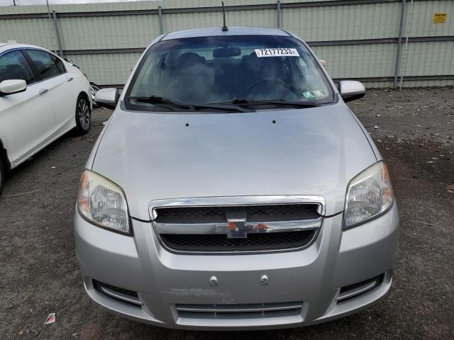 KL1TD5DE1BB162092 - 2011 CHEVROLET AVEO LS Gümüş foto 5