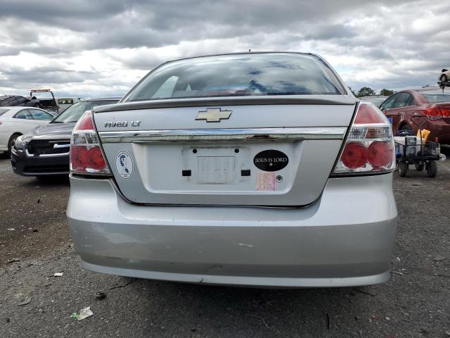 KL1TD5DE1BB162092 - 2011 CHEVROLET AVEO LS SILVER photo 6