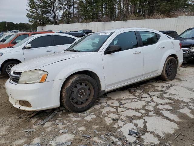 1B3BD4FB1BN624863 - 2011 DODGE AVENGER EXPRESS WHITE photo 1