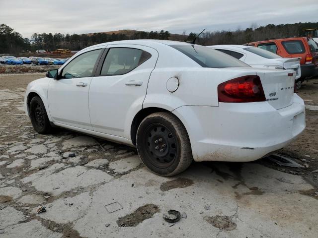 1B3BD4FB1BN624863 - 2011 DODGE AVENGER EXPRESS WHITE photo 2