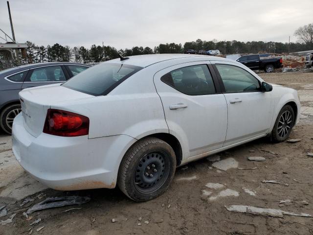 1B3BD4FB1BN624863 - 2011 DODGE AVENGER EXPRESS 白色 照片 3