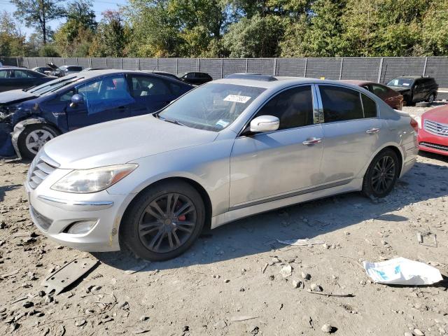 KMHGC4DD4CU158425 - 2012 HYUNDAI GENESIS 3.8L SILVER photo 1