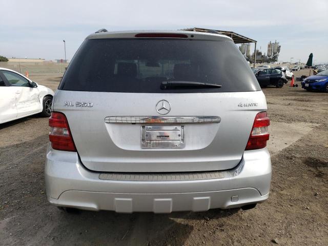 4JGBB72E58A309534 - 2008 MERCEDES-BENZ ML 550 SILVER photo 6