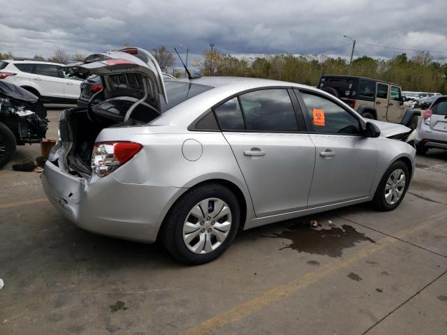 1G1PB5SH5D7229093 - 2013 CHEVROLET CRUZE LS SILVER photo 3