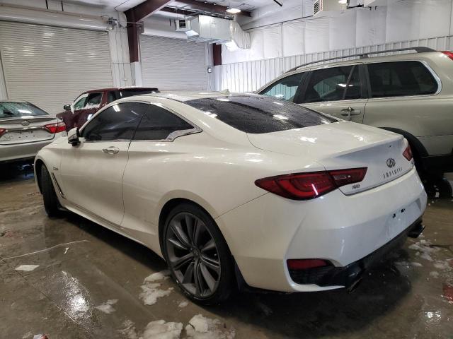 JN1FV7EL2JM630283 - 2018 INFINITI Q60 RED SPORT 400 WHITE photo 2