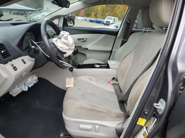 4T3BA3BB7DU041586 - 2013 TOYOTA VENZA LE GRAY photo 7