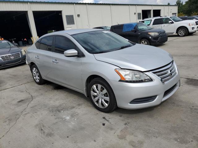 3N1AB7AP7FY366977 - 2015 NISSAN SENTRA S SILVER photo 4