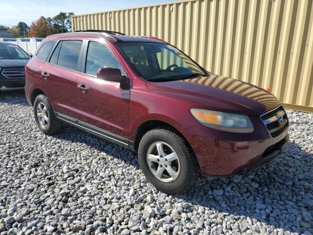 5NMSG13D87H052673 - 2007 HYUNDAI SANTA FE GLS MAROON photo 4