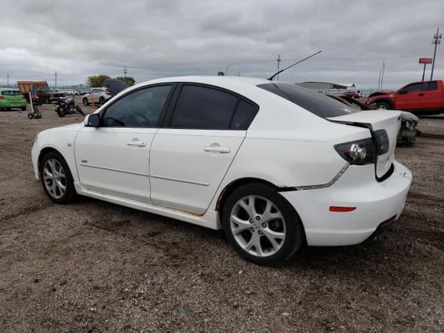 JM1BK324481872465 - 2008 MAZDA 3 S WHITE photo 2