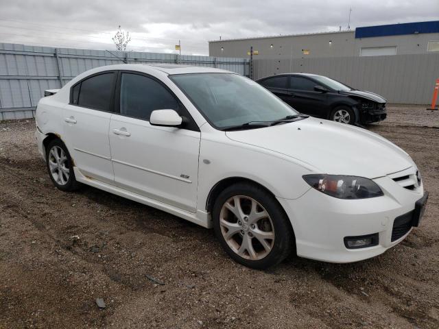 JM1BK324481872465 - 2008 MAZDA 3 S WHITE photo 4