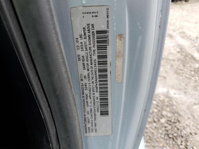 3VWPW3AGXAM013425 - 2010 VOLKSWAGEN NEW BEETLE BLUE photo 12