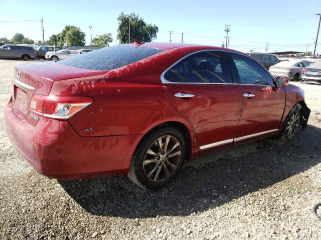 JTHBK1EG8B2423705 - 2011 LEXUS ES 350 RED photo 3