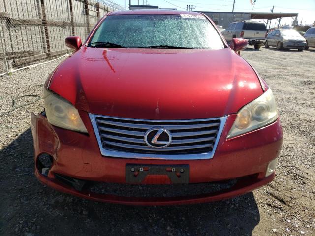 JTHBK1EG8B2423705 - 2011 LEXUS ES 350 RED photo 5