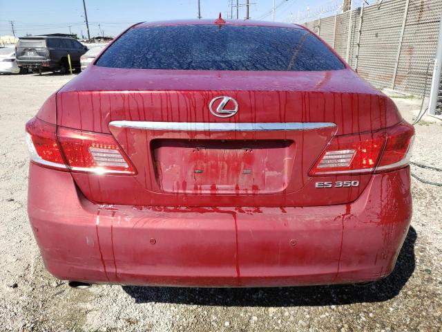 JTHBK1EG8B2423705 - 2011 LEXUS ES 350 RED photo 6