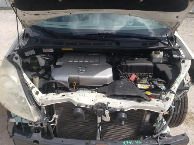 5TDYK4CC1AS306326 - 2010 TOYOTA SIENNA XLE WHITE photo 12