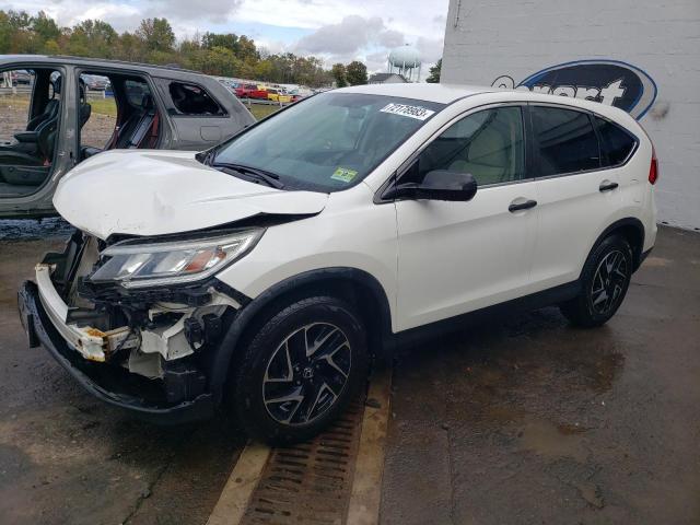 5J6RM4H49GL081710 - 2016 HONDA CR-V SE WHITE photo 1