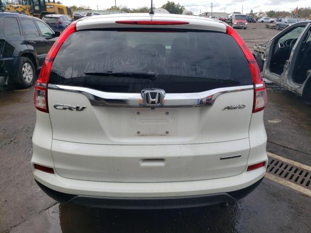 5J6RM4H49GL081710 - 2016 HONDA CR-V SE WHITE photo 6