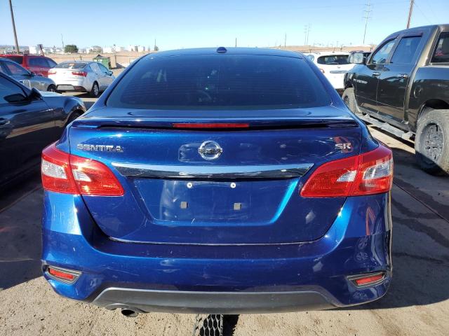 3N1AB7AP9JY203594 - 2018 NISSAN SENTRA S BLUE photo 6