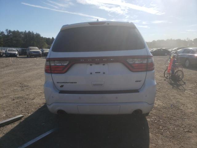 1C4RDJDG2KC560192 - 2019 DODGE DURANGO GT WHITE photo 6