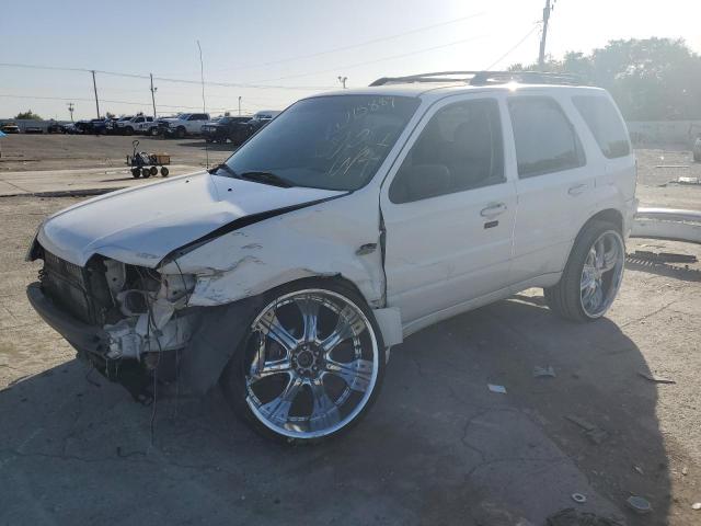 4M2YU57146KJ15887 - 2006 MERCURY MARINER WHITE photo 1