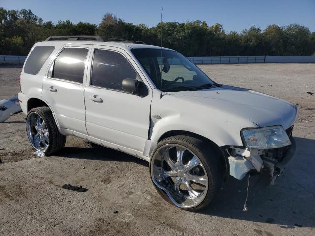 4M2YU57146KJ15887 - 2006 MERCURY MARINER WHITE photo 4