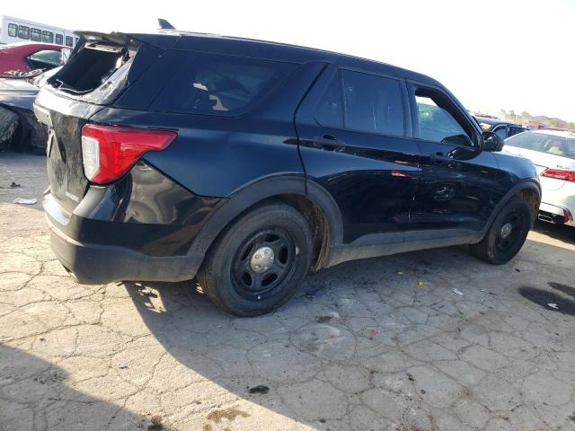 1FM5K8AB6NGA53066 - 2022 FORD EXPLORER POLICE INTERCEPTOR BLACK photo 3