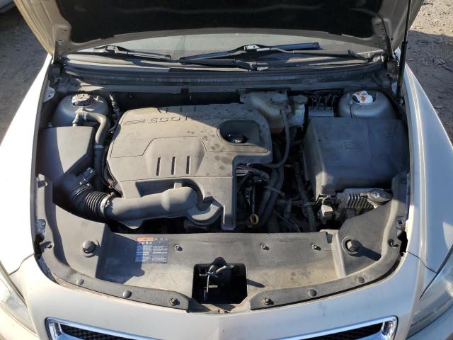 1G1ZC5E0XCF164077 - 2012 CHEVROLET MALIBU 1LT SILVER photo 11