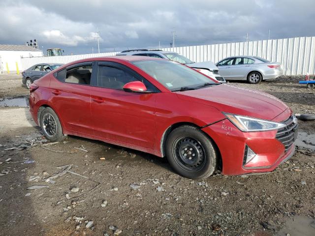 KMHD74LF3KU838793 - 2019 HYUNDAI ELANTRA SE RED photo 4