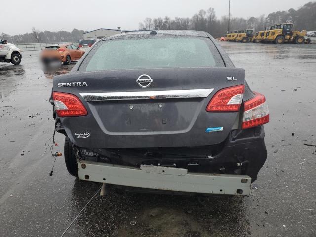 3N1AB7AP3DL682127 - 2013 NISSAN SENTRA S BLACK photo 6