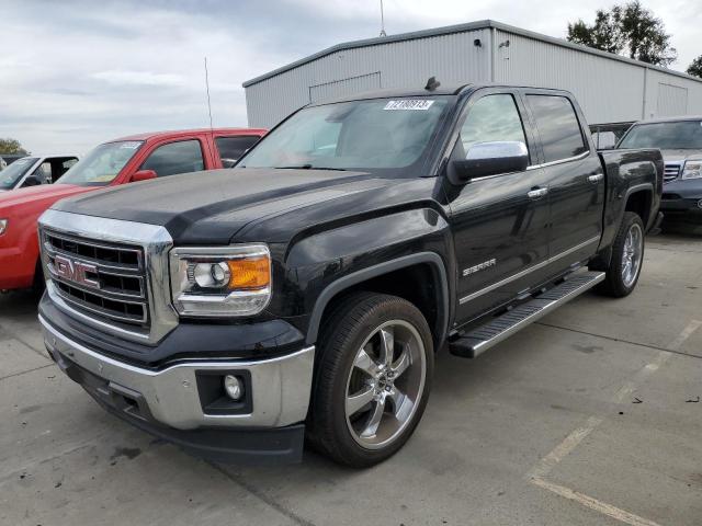 3GTP1VEC3EG564711 - 2014 GMC SIERRA C1500 SLT BLACK photo 1