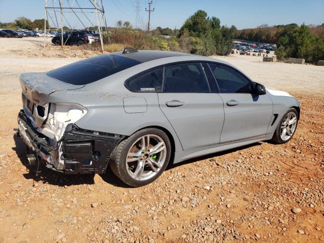 WBA4B1C5XFD955539 - 2015 BMW 435 I GRAN COUPE SILVER photo 3