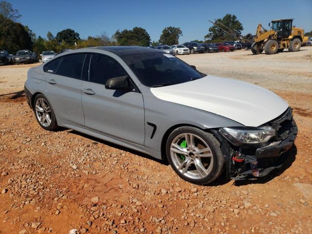 WBA4B1C5XFD955539 - 2015 BMW 435 I GRAN COUPE SILVER photo 4