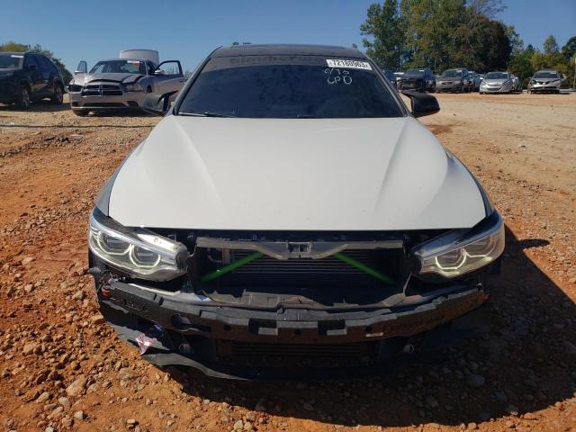 WBA4B1C5XFD955539 - 2015 BMW 435 I GRAN COUPE SILVER photo 5